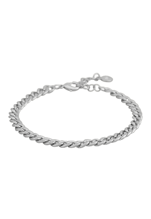 SNÖ of Sweden Liddy Brace Armband Dam Silver ONESIZE