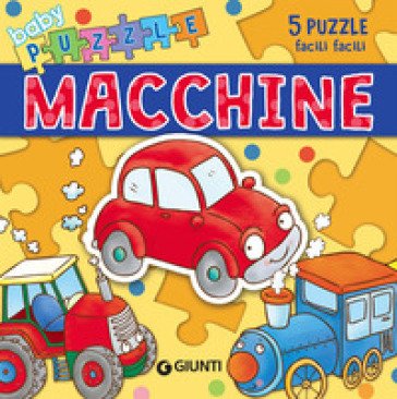Macchine. Libro puzzle. Ediz. a colori Silvia D'Achille