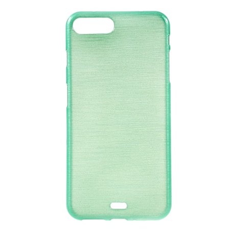 Glossy Brushed Mobilskal till iPhone 7 Plus - Cyan