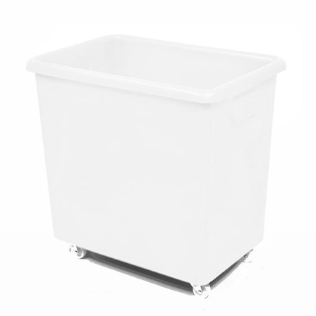 Bottle skip, 660x650x460 mm, 135 L, white