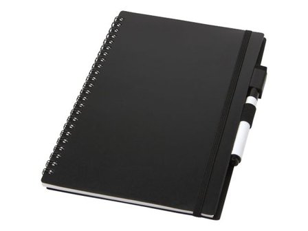 Anteckningsbok Pebbles svart A5 - Lyreco - Trycksaker - Trycksaker - Anteckningsböcker och block