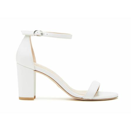 Stuart Weitzman - Sandaler - Vit - Dam - Storlek: 40 Eu, Dam, Storlek: 40 EU