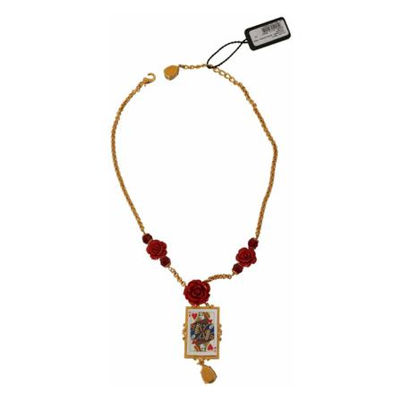 Dolce & Gabbana Necklaces Gul, Dame Halskæder, Størrelse: ONE Size
