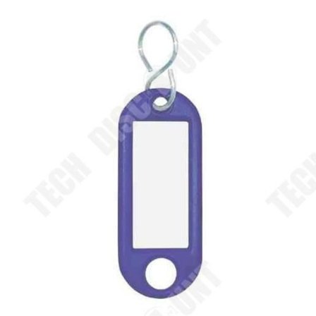 S-krok nyckelring - TD - 100-pack - Lila - Plast - Användbar