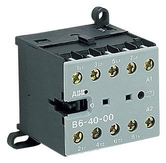 ABB GJL1211001R0101 Minikontaktor 4 kW, 20 A, 8.5 A Matningsspänning ved AC 50 Hz: 24 V, Elfordeling & strømforsyning