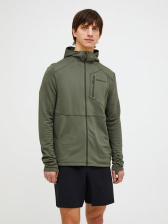 Trail Polartec Power Grid Zip Hood Men