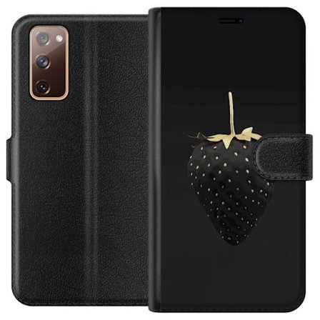 Kompatibelt Lommeboketui til Samsung Galaxy S20 FE Luksuriøs Jordbær