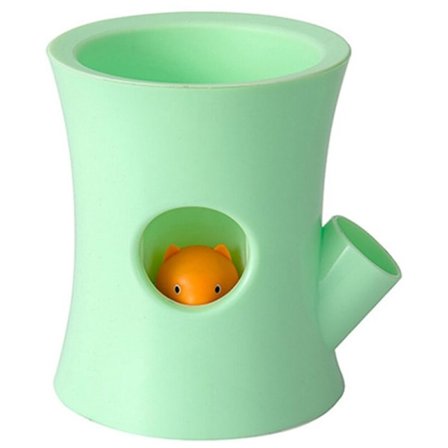 2 kappaletta vihreää luovaa sarjakuvaa itseimevää muoviruukkua Laiska automaattinen kastelu ruukku sisäpuutarhakasveille