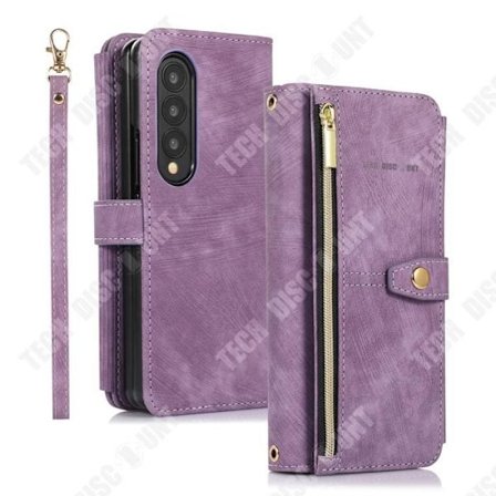 Dragkedja-fodral - TD - Z Flip4 - Stötabsorberande - Ställ - Slitstark