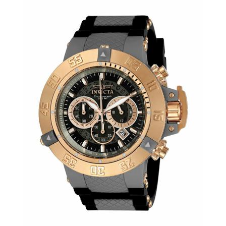 Invicta Watches, Subaqua - Noma III 0932 Men Quartz Watch - 50mm Różowy, Mężczyzna, Rozmiar: ONE Size