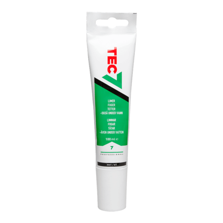 TEC7 Universallim Hvit 100ml