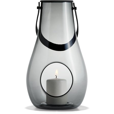 Holmegaard Design With Light lanterne, 29 cm, røggrå | KitchenOne
