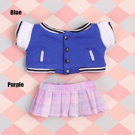 Baseballjakke frakkskjørtdrakt 6 6