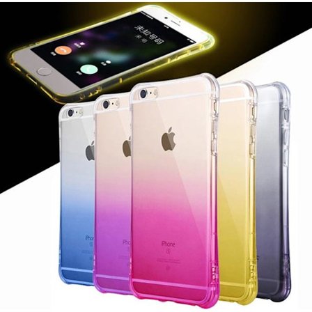 iPhone 6/6S PLUS- Elegant OMBRE silikonskal med extra tjock kant