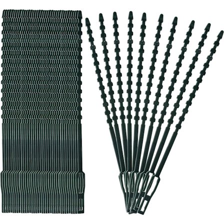 Justerbare plantebindere Fleksible plastik snoedebindere Havekabel Ti