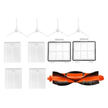 For Xiaomi Robot Støvsuger E10 E12 B112 Støvsuger Tilbehør Hovedbørste Sidebørste HEPA Filter Primærfilter