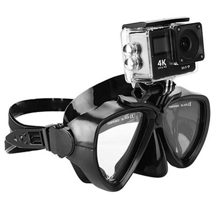 One Pro Maskefeste for GoPro-kamera for dykking og blandet snorkling. Kamera ikke inkludert