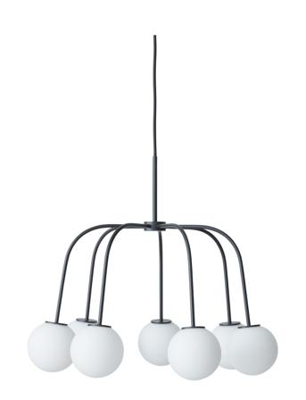 Waterfall Pendant Home Lighting Lamps Ceiling Lamps Pendant Lamps Svart CO Bankeryd