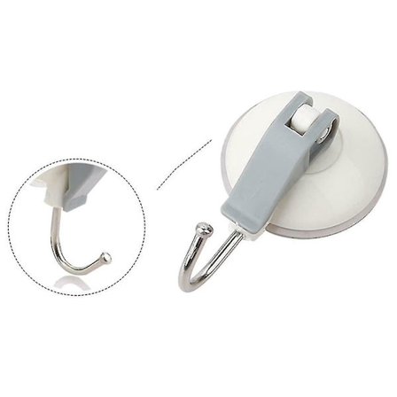 Aftagelige Vakuumsugkopper Hængekrog Badeværelse Køkken Væghylde (sæt af 2)