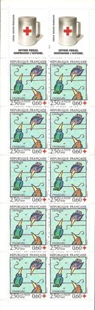 Frankrig - Røde Kors Hæfte 1992 YT 2041 (2783a)