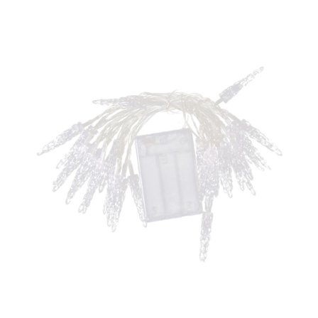 400 cm Julgransljusslinga Juldekoration LED-ljusslinga