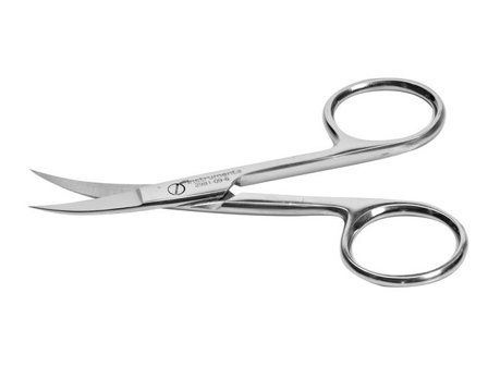 Nagelsax böjd Avd-kval 10,5cm - Lyreco - Sjukvård och omsorg - Instrument - Saxar - Sjukvård