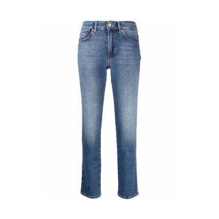 Chiara Ferragni Collection 71Cbb5R3 Pantalone Blå, Dame Skinny Jeans, Størrelse: W26