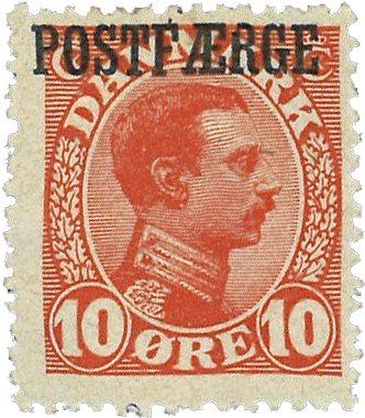Danmark 1919 - Postfærgemærke AFA 1 - Ubrugt
