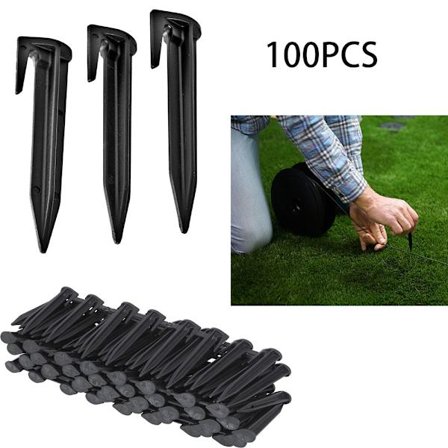 Sett med 100 festeplugger for perifere kabler - 12,5 cm