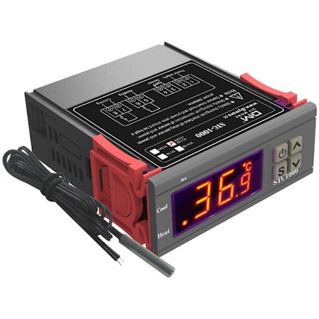 Elektronisk digitalt display klækning akvarium termostat, controller (110-220V)