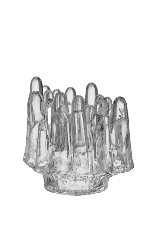 Kosta Boda Ljuslykta Polar Dekoration Transparant H: 11.2cm