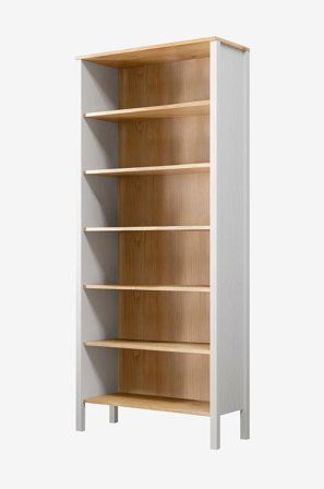 Hanah Home - Bokhylla Francis - Vit - Bokhyllor - Från Homeroom