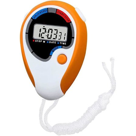 Klassisk digital professionell bärbar LCD-kronograf sport stoppur timer stoppur 80*57*19mm