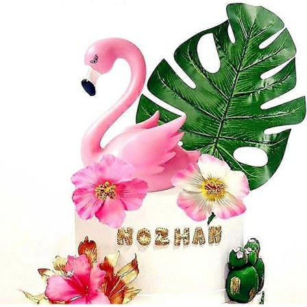 Store Flamingo Kagepynt Flamingo Fødselsdagskagedekoration Flami