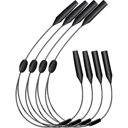 Justerbar brilleholder, 4 stk. Universal Fit Sportsbrilleholder, Unisex solbrillerem