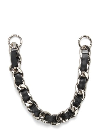 Mega Chunk Chain Silver Black Pipol's Bazaar