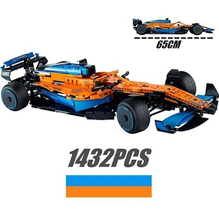 New Technical 42141 1432pcs Mclarens Formula 1 Race Car Model Building Blocks Racing Car City Vehicle Bricks Toys For Childrenmclaren Formula 1no Orig
