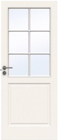 Swedoor Compact SP6 Innerdörr vit (S 0502-Y) 625x2040 mm, Dörrar