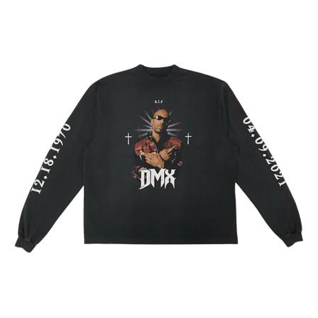 Yeezy, T-Shirts Zwart, Heren, Maat:L