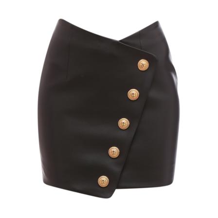 Balmain - Minikjolar - Svart - Dam - Storlek: Xs, Dam, Storlek: XS