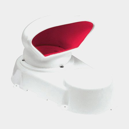 Plastimo Doradebox röd gängfäste (90mm)