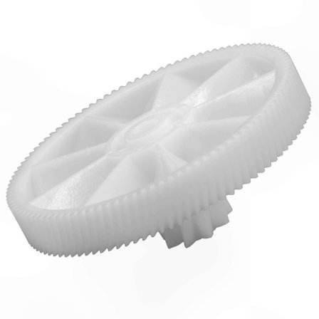 Gear Kompatibel med Braun Power Plus 1100 1300 Kødhakker Hånd Bl Udskiftningsdel 83.6mm