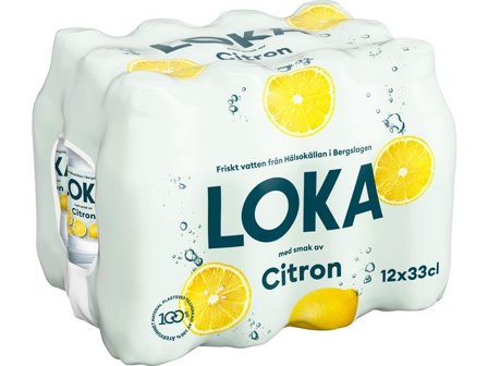 LOKA Dricka citron pet 33cl - Lyreco - Kök och servering - Dryck - Vatten