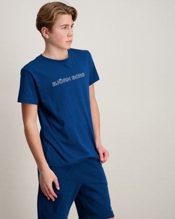 Björn Borg BORG ESSENTIAL 3 T-SHIRT Blå T-skjorter Gutt - Kids Brand Store