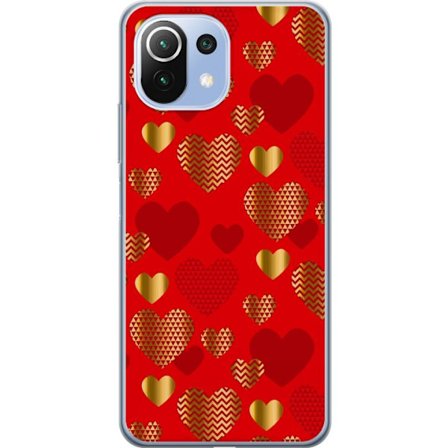 Yhteensopiva Puhelinkuori Xiaomi Xiaomi Mi 11 Lite GoldenHearts