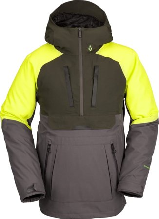 Volcom Men's Brighton Pullover Men unlined ski jackets Grey M