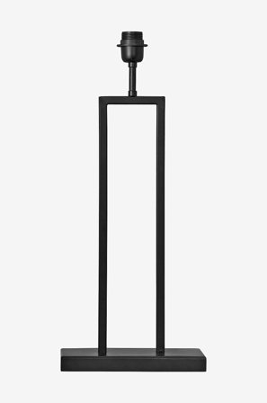 PR Home - Lampunjalka Rod 61 cm - Musta - Pöytävalaisimet - - Homeroom