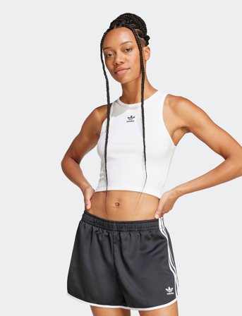 adidas Originals Ess Rib Tank - White - XXL