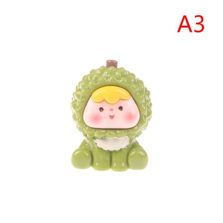 Hedelmäinen Yövaloinen Miniatyyrihahmo Resin Crafts DIY Auto Sisustus