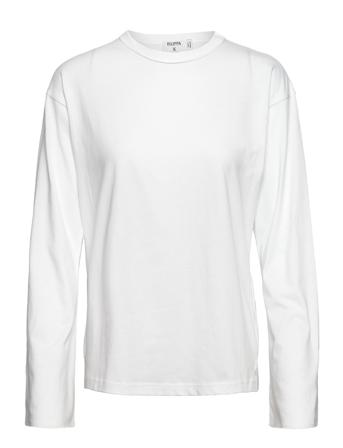 Long-Sleeve Tee T-shirts & Tops Long-sleeved Valkoinen Filippa K Soft Sport